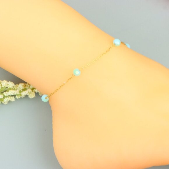 Handmade Anklet – A Stylish Choice for Women, Thoughtful Gift Idea, EVCH1277 - Picture 3 of 11